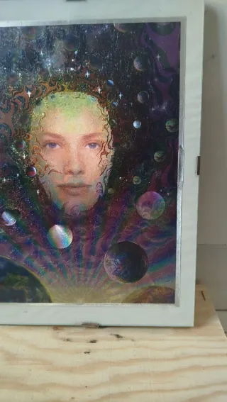 Quadro psichedelico spazio