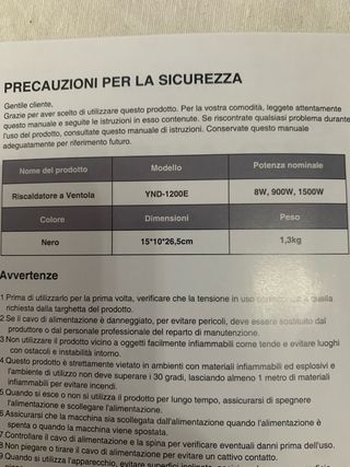 Stufetta Elettrica Portatile Altronia