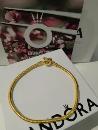 Pulsera Pandora Corazón Árbol de la Vida 19cm