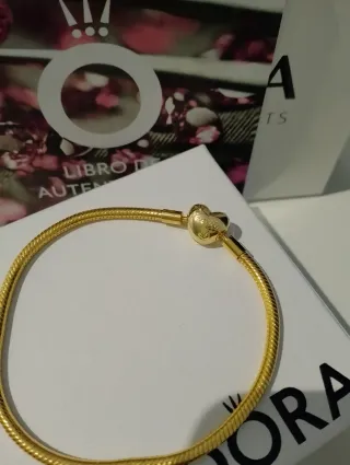 Pulsera Pandora Corazón Árbol de la Vida 19cm