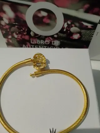 Pulsera Pandora Corazón Árbol de la Vida 19cm