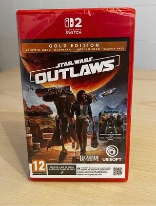 Star Wars Outlaws Gold edition Nintendo Switch 2