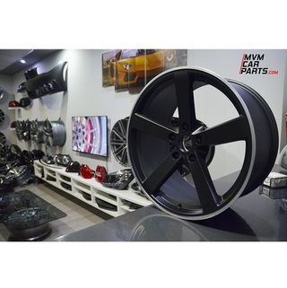 Juego de 4 Llantas 19 Fox MS003 Black Concave BM08