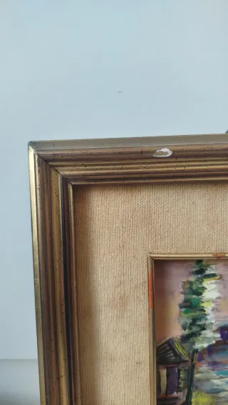 Quadro pittura vintage