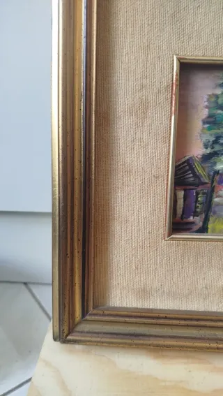 Quadro pittura vintage