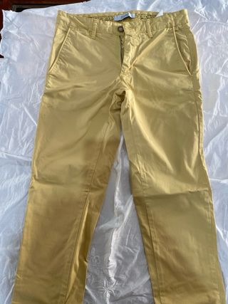 Pantaloni lunghi Squad senape tg 42