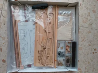 Maqueta Barco Vela Latina Artesanía Latina