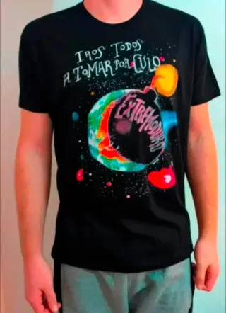 CAMISETA NEGRA - EXTREMODURO / IROS TODOS - XXL