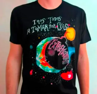 CAMISETA NEGRA - EXTREMODURO / IROS TODOS - XXL