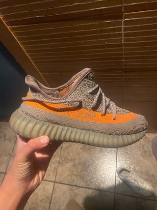 Adidas Yeezy Boost 350 V2 Gris Naranja