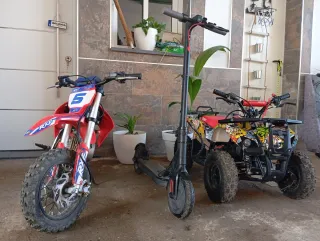 Lote: Moto niño, Quad y Patinete