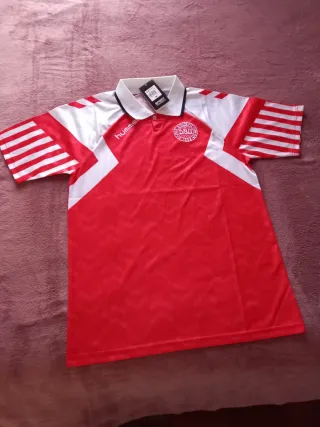 Camiseta Dinamarca Retro Vintage 1992