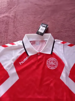 Camiseta Dinamarca Retro Vintage 1992