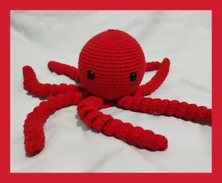 Pulpo crochet para bebé