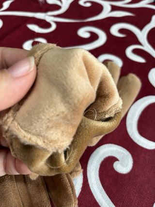 Guanti donna camoscio fibbia dorata