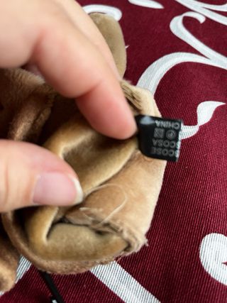 Guanti donna camoscio fibbia dorata