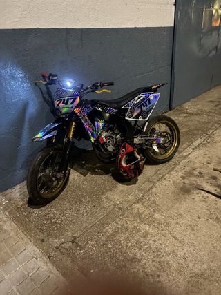 Rieju RMX Pro 2010 trucada yeva 100cc estarge 6