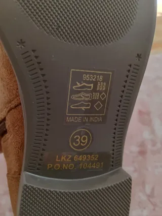 Botines marrones mujer