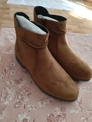 Botines marrones mujer