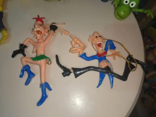 Lote de figuras Jiggler tipo gigantor kiosco 80 ́s