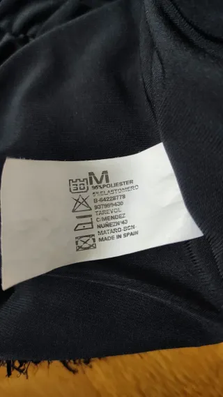 Vestido negro fiesta corto