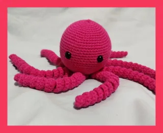 Pulpo crochet para bebé