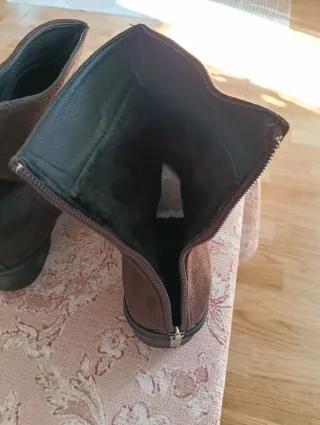 Botines marrones mujer