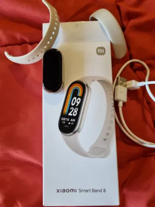 Xiaomi Smart Band 8 Plata/Blanco