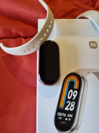Xiaomi Smart Band 8 Plata/Blanco