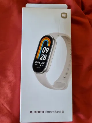 Xiaomi Smart Band 8 Plata/Blanco