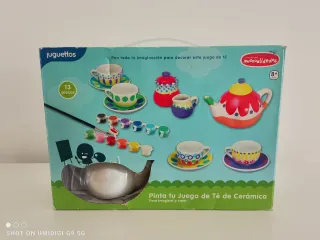 Juego de Pintar Tazas Cerámica Manualidedos