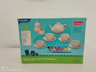 Juego de Pintar Tazas Cerámica Manualidedos