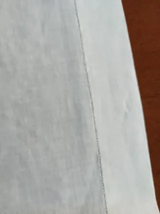 Asciugamano Lino Ricamato amano cm120x88