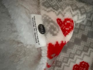 Coperta Pile Natale 130x160 stile tirolese