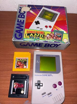 Nintendo Game Boy Blanca + Juegos
