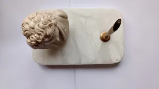 Portaplumas A. GIANNELLI Arte Italiano Mármol