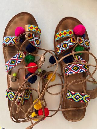 Sandalias Gioseppo Estilo Griego Talla 41