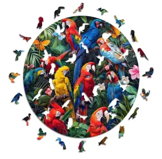 Puzzle de Madera 100% con 350 Piezas.