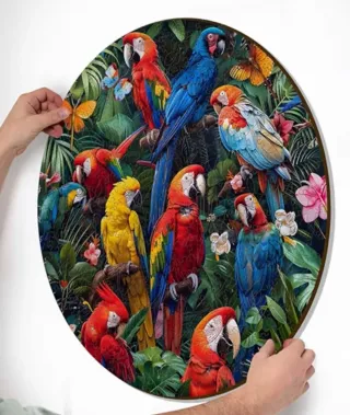 Puzzle de Madera 100% con 350 Piezas.