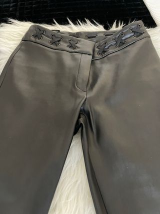 Pantalón Mango Negro