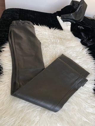 Pantalón Mango Negro