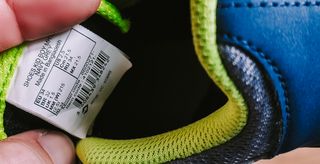 Zapatillas Trekking Niño Azul/Verde