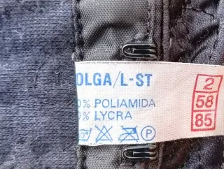 Top bustier vintage corazón negro