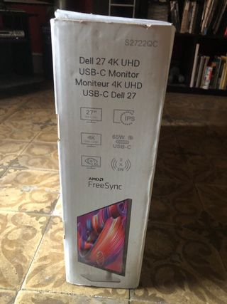 Pantalla Dell 27 4K UHD USB-C