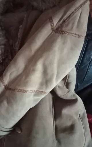 Giacca in shearling vintage donna, taglia 44/46