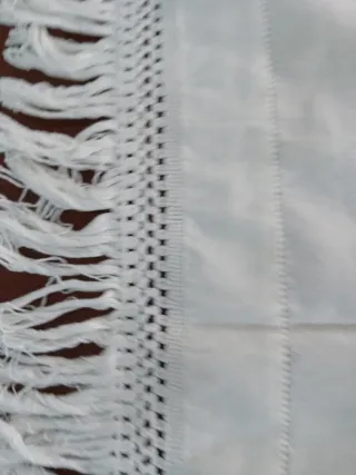 Asciugamano in lino ricamato a mano 130x70 cm