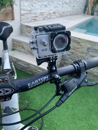 Cámara de Acción HD Plata y Negra OFERTA TEMPORAL