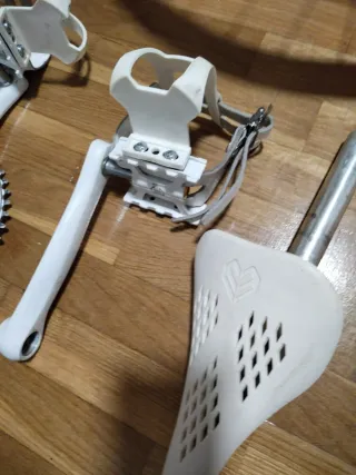 Lote Componentes Fixie Blancos