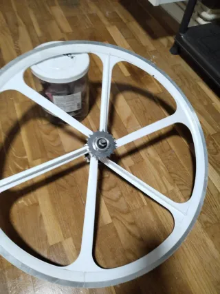 Lote Componentes Fixie Blancos