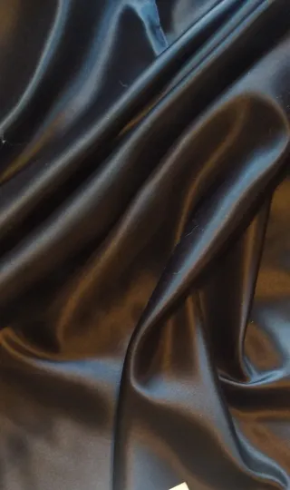 Tela de forro de satén azul. 3,5m